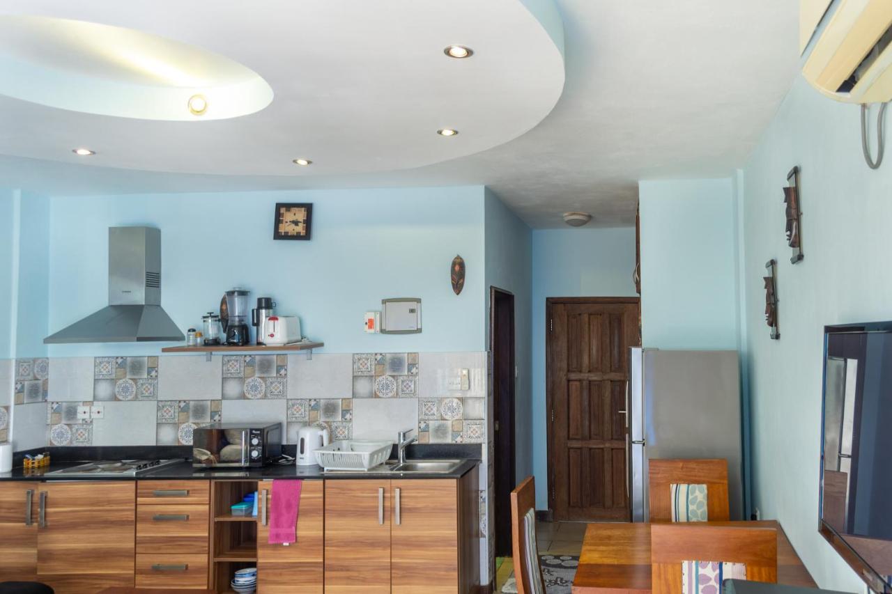 Cowrie Beach Haven Studio Apartment Mombasa Exterior foto
